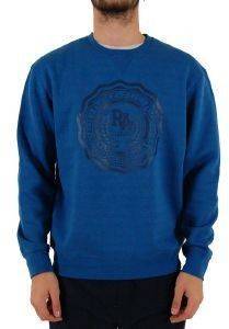  RUSSELL CREW SWEAT WITH BIG ROSETTE  (XL)