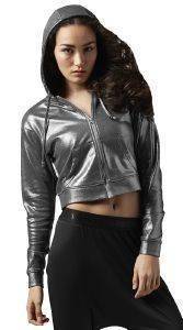  REEBOK METALLIC LUXE HOODIE  (S)