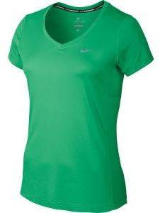  NIKE MILER V-NECK TEE  (XS)