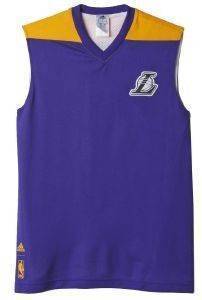 AMANIKO ADIDAS PERFORMANCE LAKERS SUMMER RUN REVERSIBLE  (L)