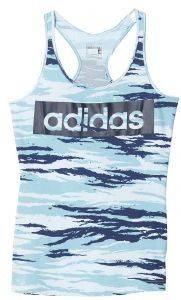  ADIDAS PERFORMANCE ESSENTIALS LINEAR ALLOVER TANK TOP / (S)