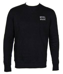  RUSSELL CREW NECK SWEATER SMALL EMBROIDERED  (L)