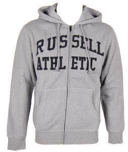  RUSSELL ZIP THROUGH HOODY TACKLE  (XL)