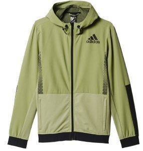  ADIDAS PERFORMANCE WORKOUT HOODIE  (L)