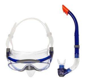   &  SPEEDO GLIDE SNORKEL SET 