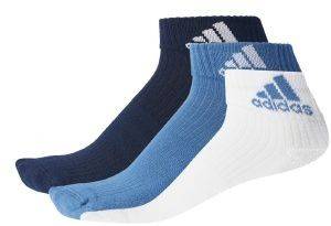  ADIDAS PERFORMANCE 3-STRIPES ANKLE 3P  // (35-38)