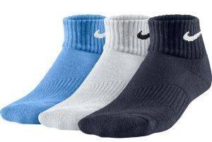   NIKE PERFORMANCE CUSHION QUARTER SOCK 3P //  (38-41)