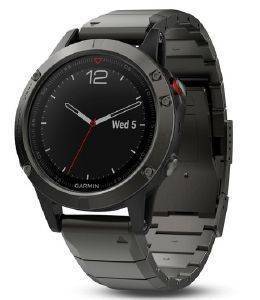  GARMIN FENIX 5 SAPPHIRE SLATE GREY WITH METAL BAND