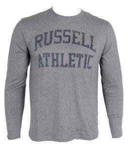  RUSSELL LS CREW NECK LOGO  (M)