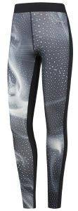  REEBOK COMPRESSION LEGGING CYMATIC PRINT  (M)