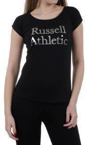  RUSSELL CREW NECK CURVED BOTTOM TEE  (S)