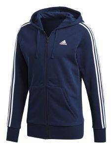  ADIDAS PERFORMANCE ESSENTIALS 3-STRIPES FZ HOODIE   (M)