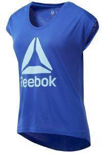  REEBOK WORKOUT READY SUPREMIUM 2.0 BIG LOGO TEE  (M)