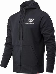  NEW BALANCE ESSENTIALS STACKED LOGO HOODIE 