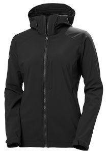  HELLY HANSEN PARAMOUNT HOODED SOFTSHELL JACKET  (M)