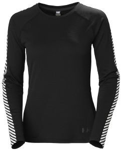   HELLY HANSEN LIFA ACTIVE STRIPE CREW BASE LAYER 