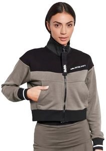  BODYTALK BEYOND SPORTS TURLTE NECK ZIP SWEATER  (L)