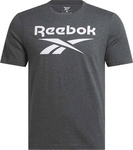  REEBOK IDENTITY BIG STACKED LOGO TEE  