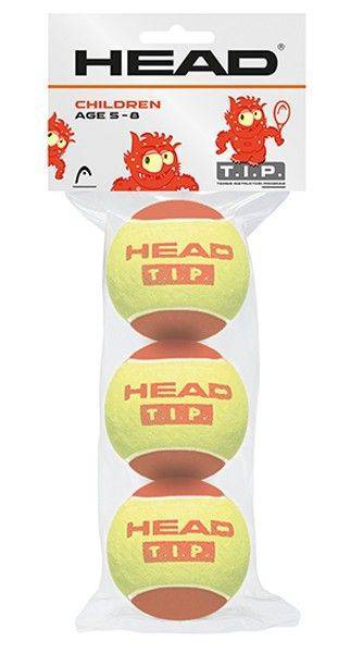 ΜΠΑΛΑΚΙΑ ΤΕΝΙΣ HEAD T.I.P. RED 3 ΤΜΧ HEAD
