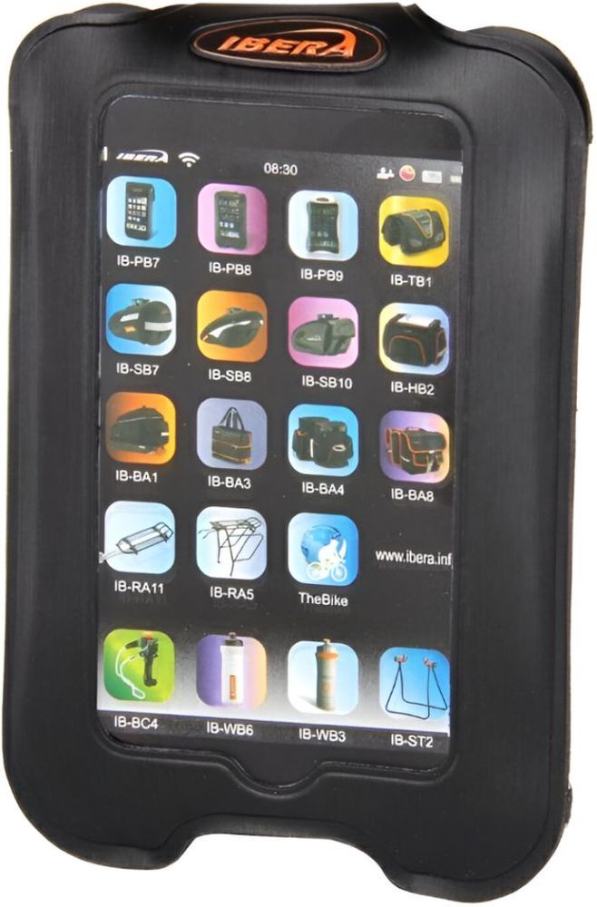 ΘΗΚΗ IBERA IB-PB8 ΓΙΑ I-PHONE /SMART PHONE + ΒΑΣΗ Q2 ΜΑΥΡΗ