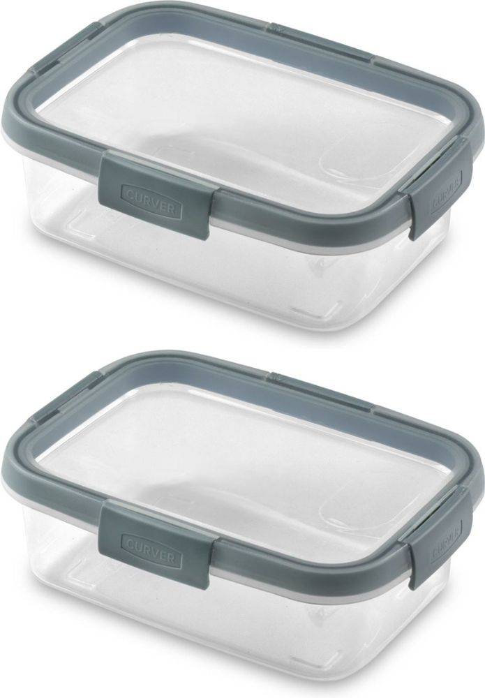 OEM ΣΕΤ ΦΑΓΗΤΟΔΟΧΕΙΑ CURVER FRESH ECO ΓΚΡΙ (2ΤΜΧ)