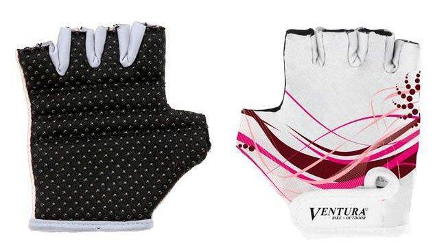 ΓΑΝΤΙΑ VENTURA 719984 NON-SLIP ΛΕΥΚΑ/ΡΟΖ (S)