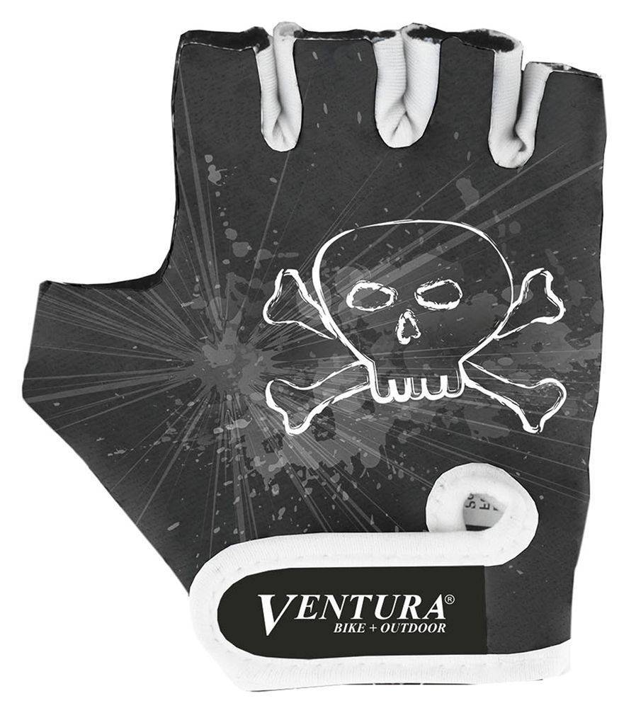 ΓΑΝΤΙΑ VENTURA 719984 NON-SLIP SKULL ΜΑΥΡΑ/ΛΕΥΚΑ (S) VENTURA