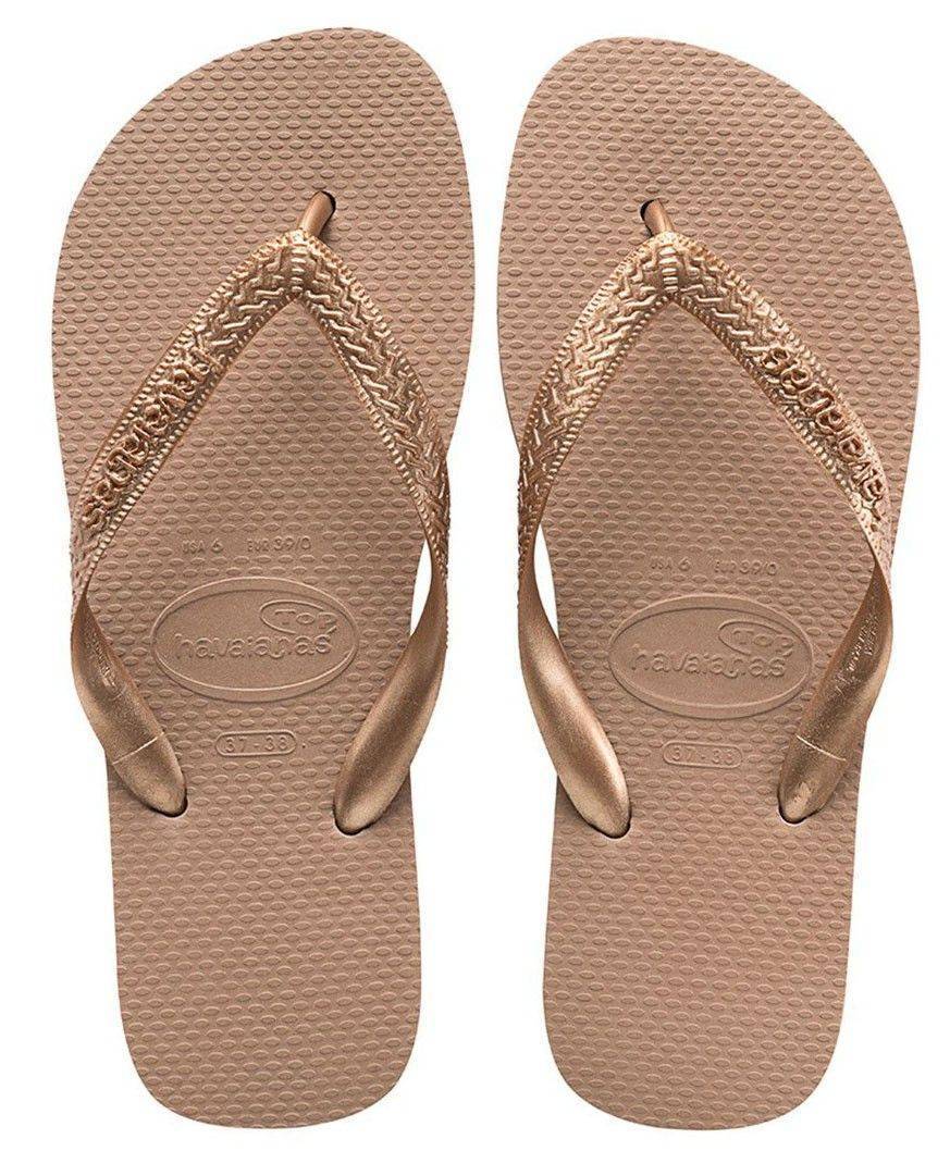 ΣΑΓΙΟΝΑΡΑ HAVAIANAS TOP TIRAS ΡΟΖ/ΧΡΥΣΗ