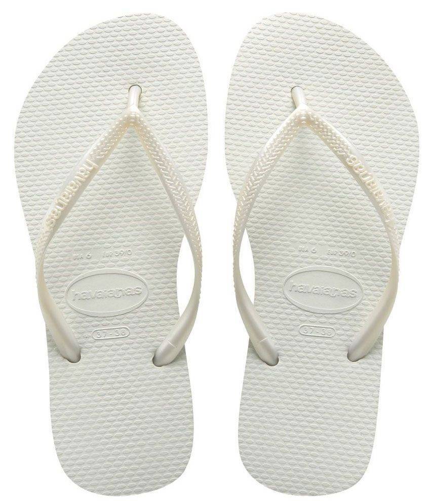 HAVAIANAS ΣΑΓΙΟΝΑΡΑ HAVAIANAS SLIM ΛΕΥΚΗ