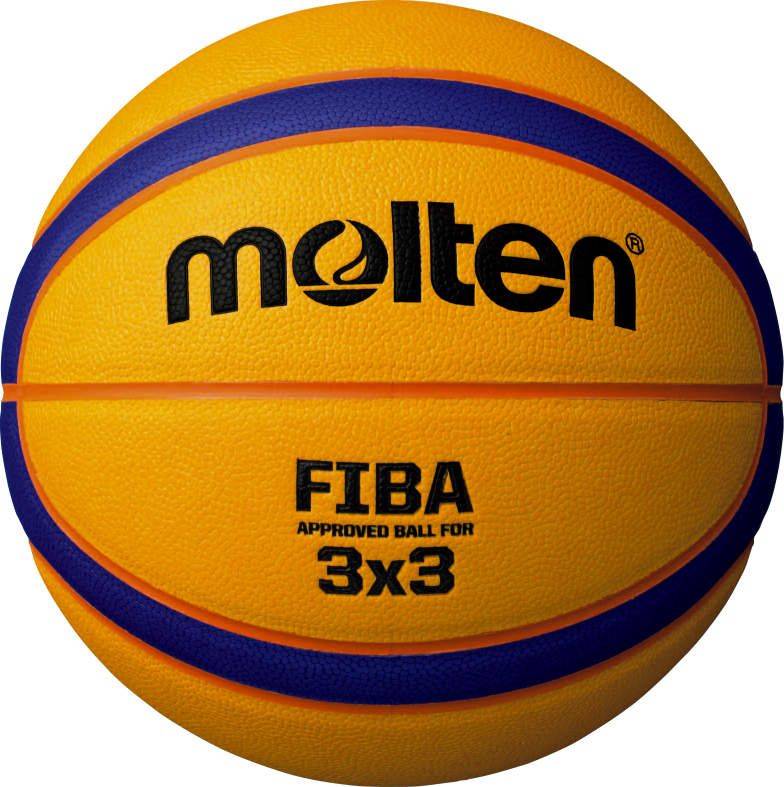 ΜΠΑΛΑ MOLTEN B33T5000 3X3 ΚΙΤΡΙΝΗ/ΜΠΛΕ (6)