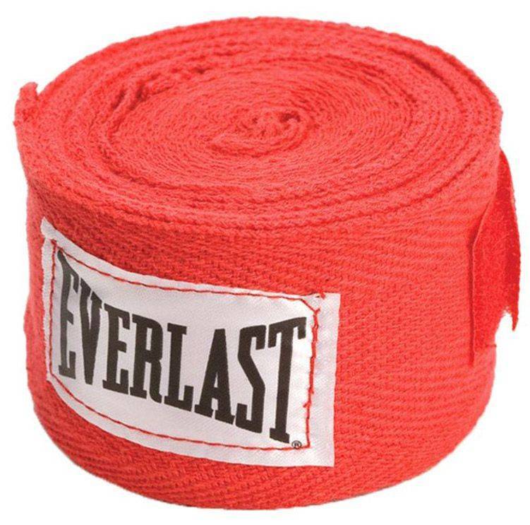 ΕΠΙΔΕΣΜΟΙ (ΖΕΥΓΑΡΙ) EVERLAST CLASSIC HAND WRAPS 4455RP ΚΟΚΚΙΝΟΙ (3Μ) EVERLAST