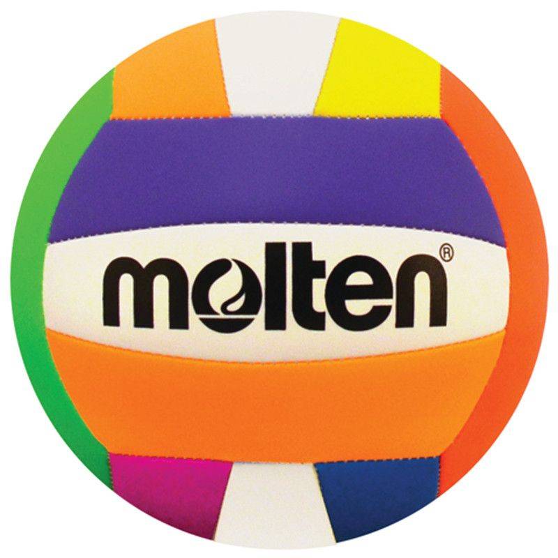 ΜΠΑΛΑ BEACH VOLLEY MOLTEN MS500 NEON ΠΟΛΥΧΡΩΜΗ (5) MOLTEN