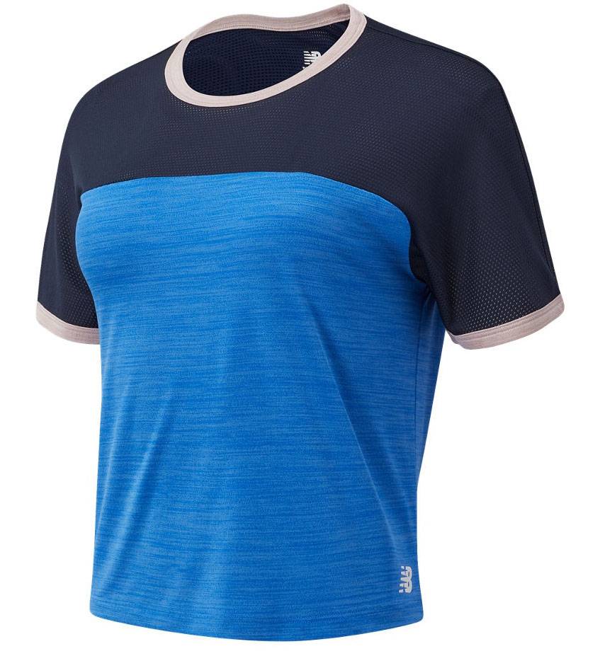 NEW BALANCE ΜΠΛΟΥΖΑ NEW BALANCE FAST FLIGHT SS TOP ΜΠΛΕ