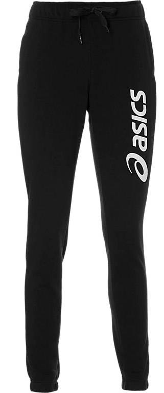 ASICS ΠΑΝΤΕΛΟΝΙ ASICS BIG LOGO SWEAT PANT ΜΑΥΡΟ