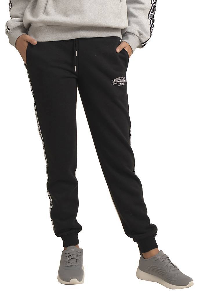 RUSSELL ATHLETIC ΠΑΝΤΕΛΟΝΙ RUSSELL ATHLETIC CUFFED PANT ΜΑΥΡΟ