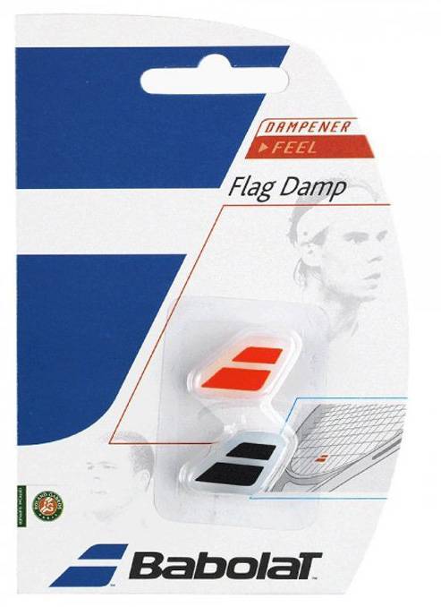ΑΝΤΙΚΡΑΔΑΣΜΙΚΑ BABOLAT FLAG DAMP X2 ΚΟΚΚΙΝΟ/ΜΑΥΡΟ