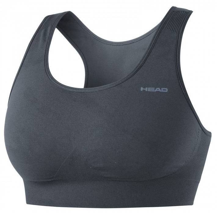 HEAD ΜΠΟΥΣΤΑΚΙ HEAD VISION SEAMLESS BRA ΑΝΘΡΑΚΙ