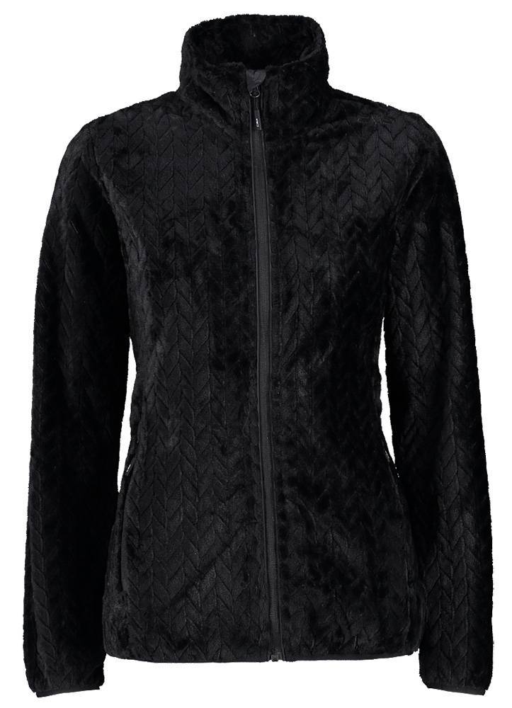 ΖΑΚΕΤΑ CMP HIGHLOFT FLEECE WITH DIAMOND PATTERNING ΜΑΥΡΗ