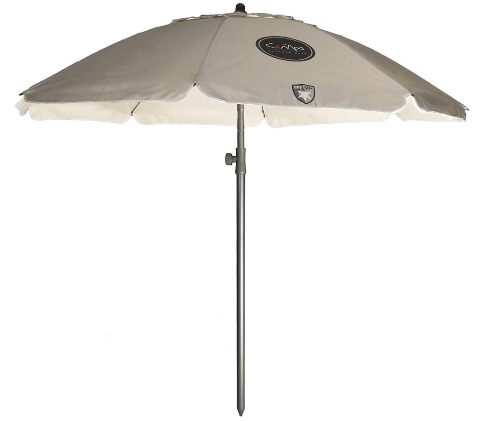 CAMPO ΟΜΠΡΕΛΑ ΘΑΛΑΣΣΗΣ CAMPO RETRO 220 ΑΣΗΜΙ/ΜΠΕΖ (190 CM)