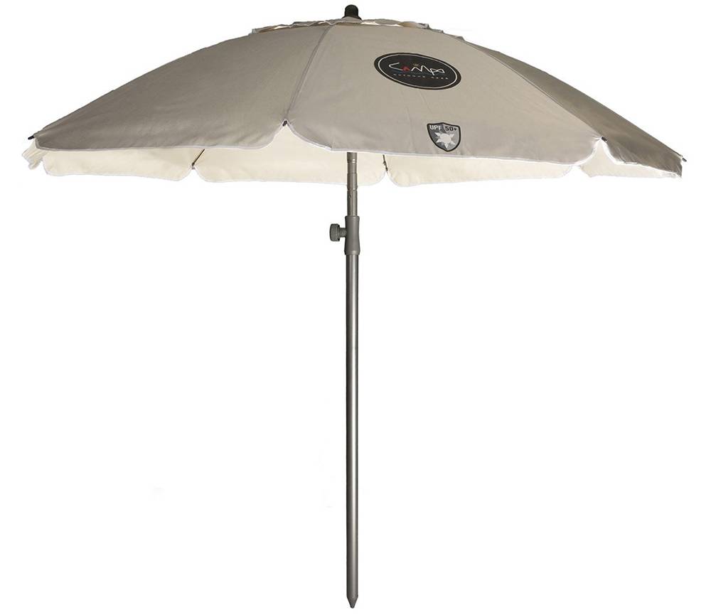 CAMPO ΟΜΠΡΕΛΑ ΘΑΛΑΣΣΗΣ CAMPO RETRO 220 ΑΣΗΜΙ/ΜΠΕΖ (190 CM)