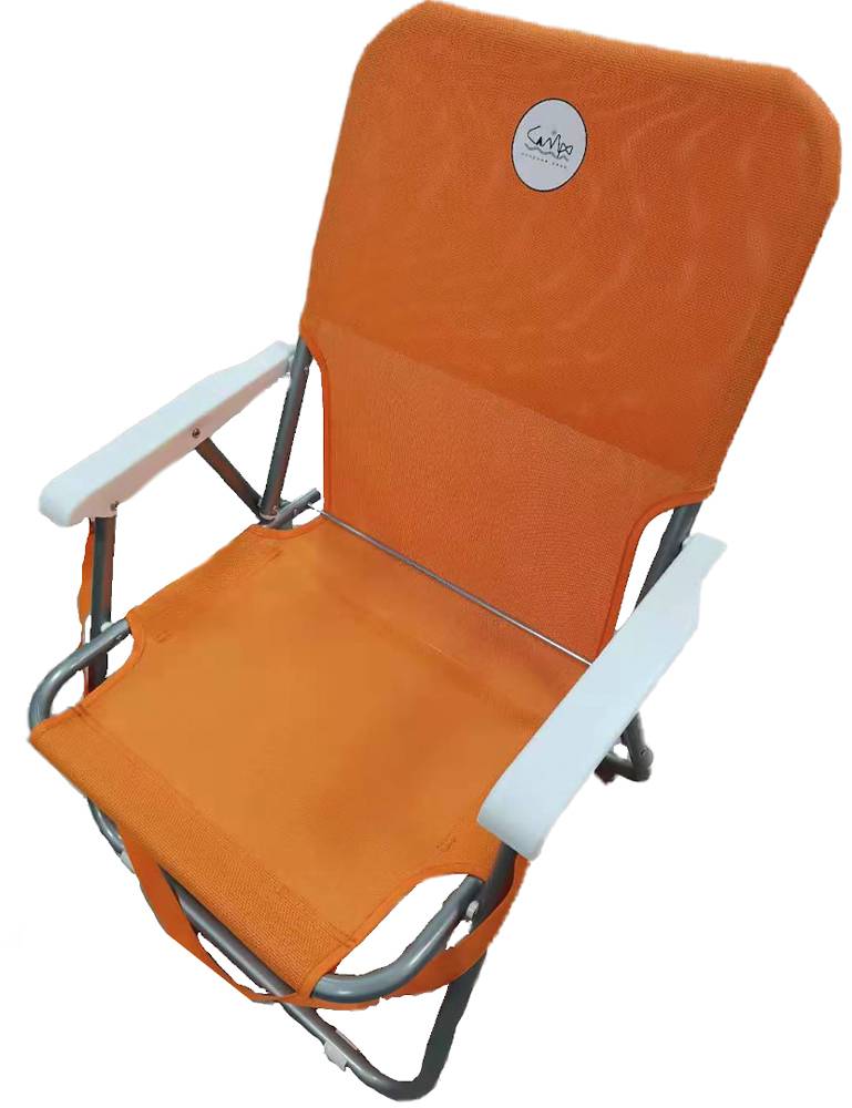 ΜΕΤΑΛΛΙΚΗ ΚΑΡΕΚΛΑ CAMPO BEACH 1 ΠΟΡΤΟΚΑΛΙ CAMPO