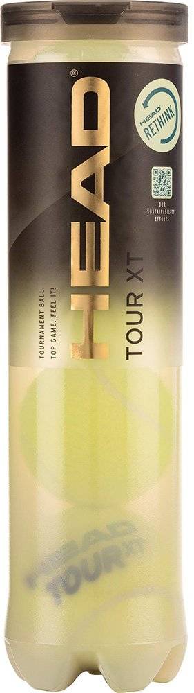 HEAD ΜΠΑΛΑΚΙΑ HEAD TOUR XT ΚΙΤΡΙΝΑ (4 ΤΜΧ)