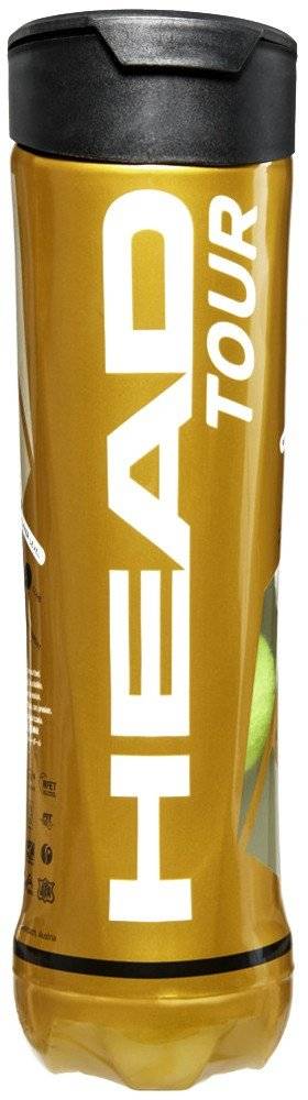 ΜΠΑΛΑΚΙΑ HEAD TOUR ΚΙΤΡΙΝΑ (4 ΤΜΧ) HEAD