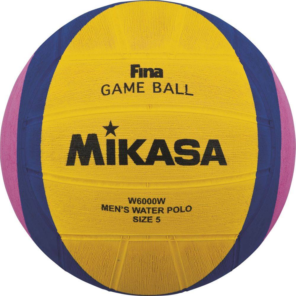 ΜΠΑΛΑ WATER POLO MIKASA W6000W ΚΙΤΡΙΝΗ (5)