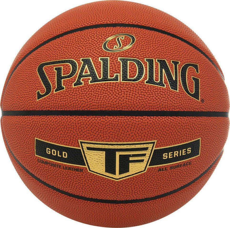 ΜΠΑΛΑ SPALDING TF GOLD COMPOSITE ΠΟΡΤΟΚΑΛΙ (7) SPALDING