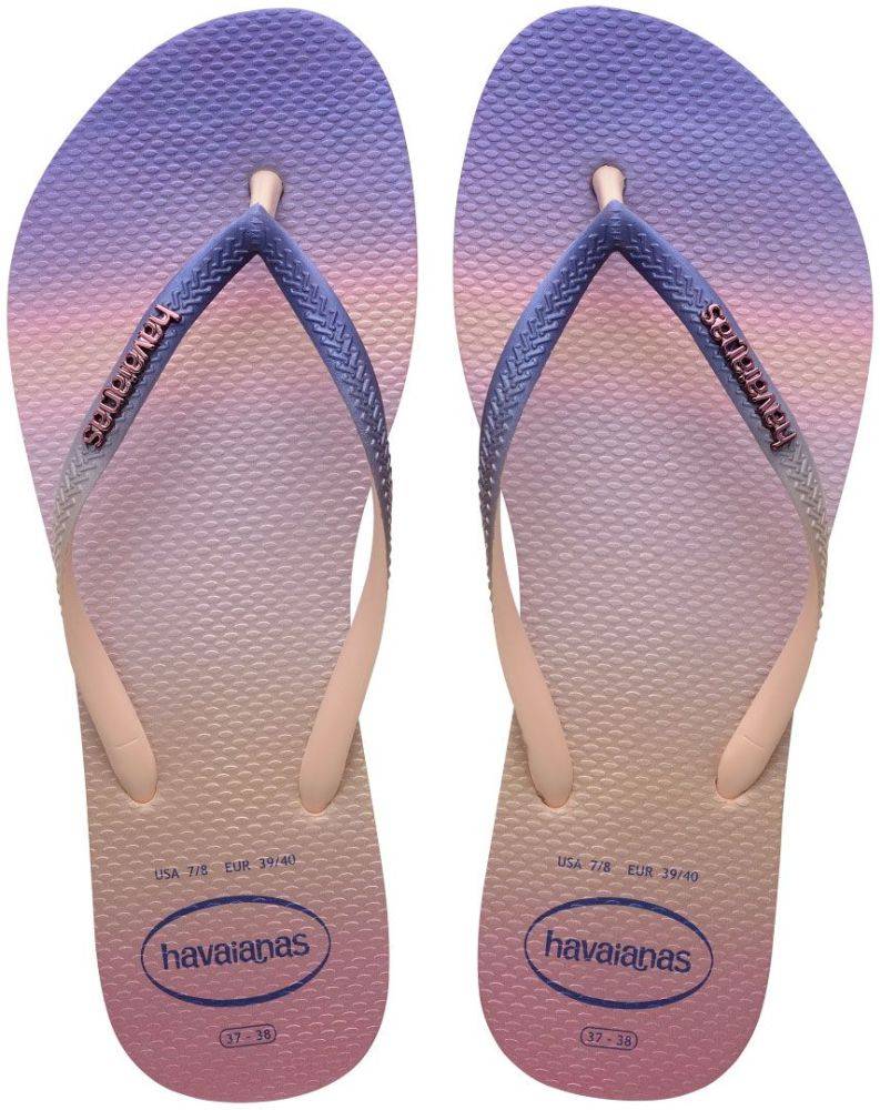 HAVAIANAS ΣΑΓΙΟΝΑΡΑ HAVAIANAS SLIM GRADIENT SUNSET ΡΟΖ
