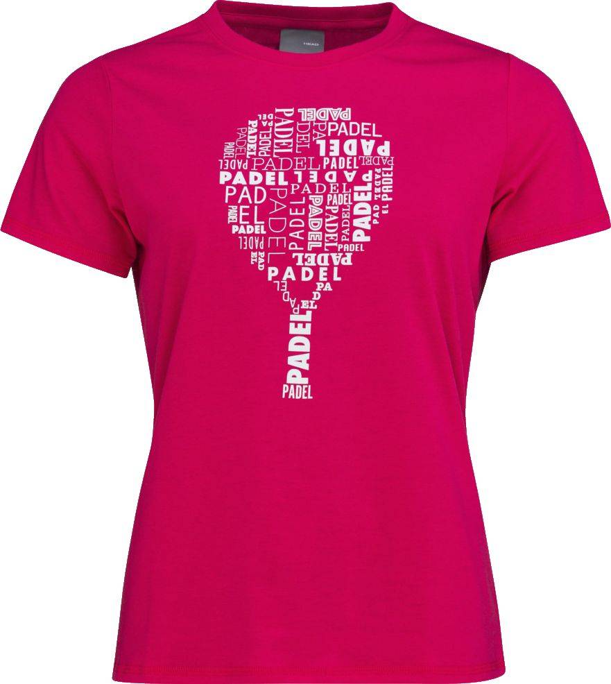 ΜΠΛΟΥΖΑ HEAD PADEL TYPO T-SHIRT ΜΑΤΖΕΝΤΑ
