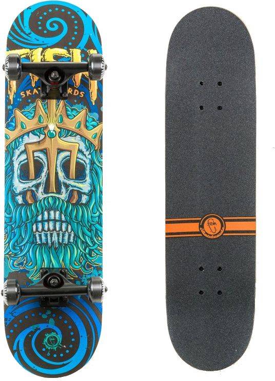 SKATEBOARD FISH POSEIDON 31" FISH