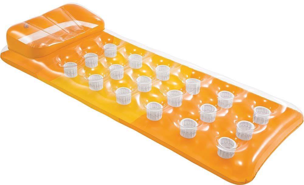 ΦΟΥΣΚΩΤΟ ΣΤΡΩΜΑ INTEX 18-POCKET FASHION LOUNGE ΠΟΡΤΟΚΑΛΙ INTEX