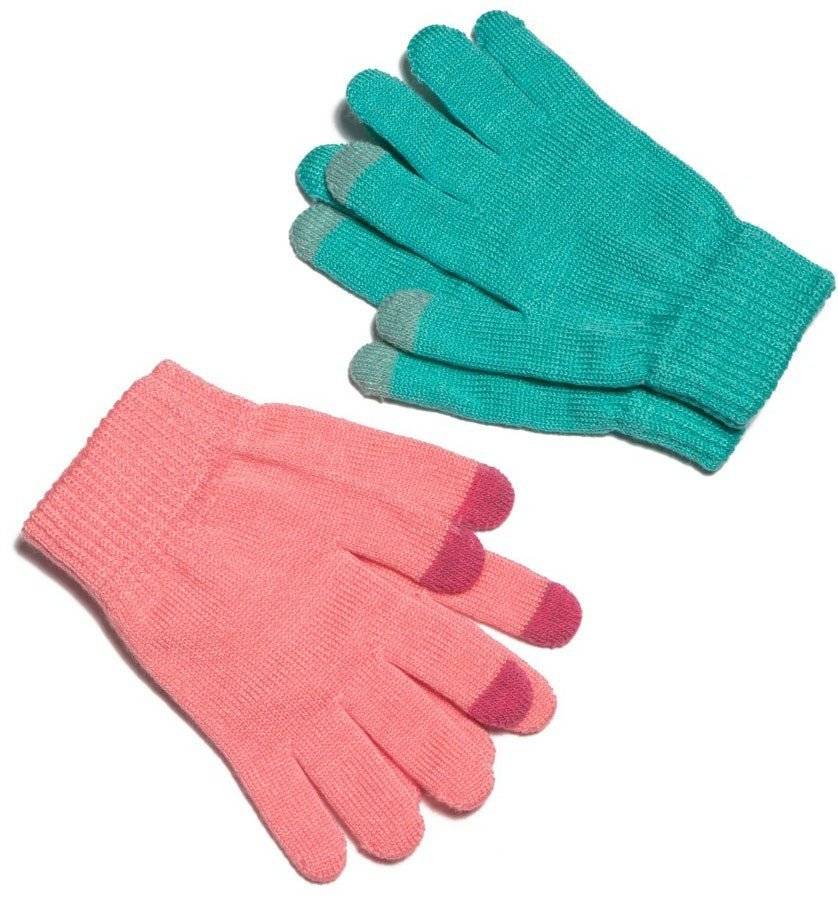 ΓΑΝΤΙΑ ICEPEAK HIGHLAND JR ΡΟΖ/ΤΙΡΚΟΥΑΖ (2 ΖΕΥΓΑΡΙΑ)